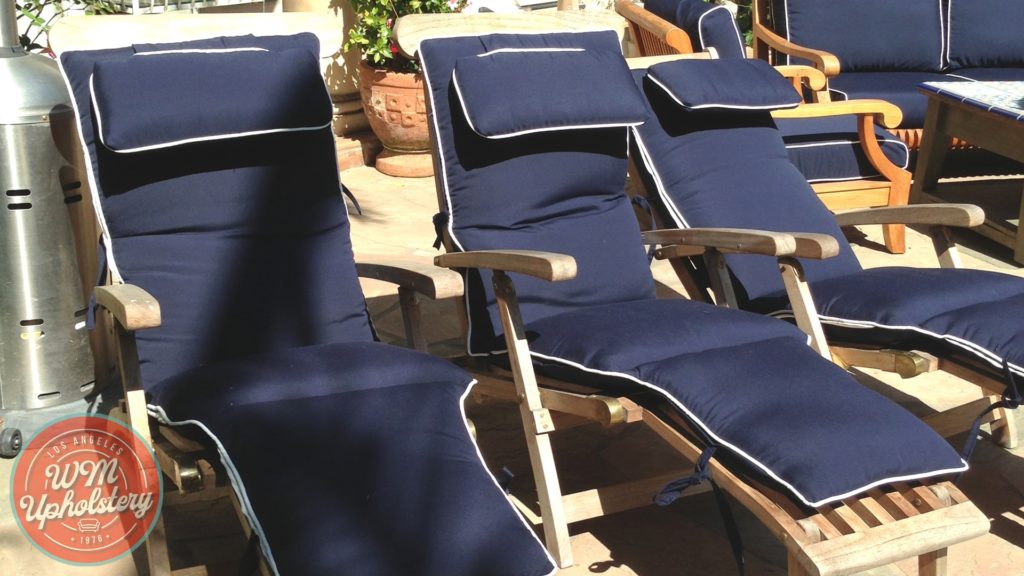 Patio Cushion Upholstery WM Upholstery